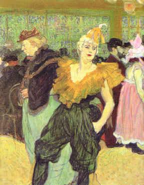  Henri  Toulouse-Lautrec Clowness Cha-u-Kao